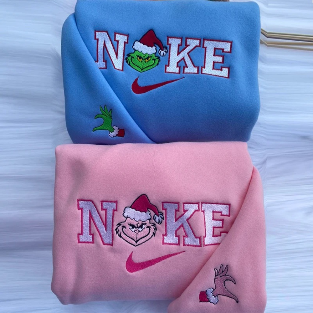 🎄☃️LIMITED EDITION- CHRISTMAS EDITION NIKE
GRINCH EMBROIDERED SWEATSHIRT🎁